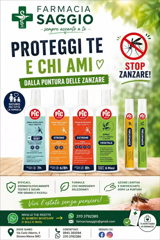 Volantino Farmacia Saggio | I nostri migliori affari | 2026-05-25T00:00:00.000Z - 2026-05-31T00:00:00.000Z