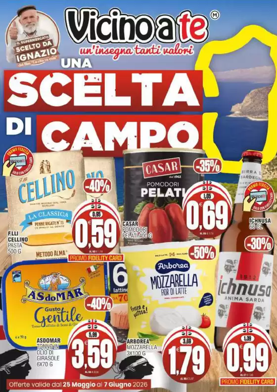 Volantino Vicino a Te | Una scelta di campo | 2026-05-25T00:00:00.000Z - 2026-06-07T00:00:00.000Z