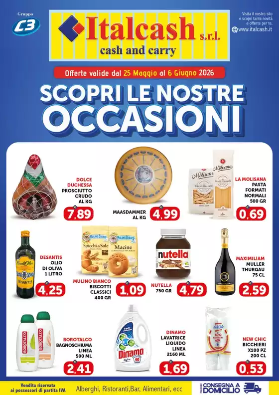 Volantino Italcash | Scopri le nostre occasioni | 2026-05-25T00:00:00.000Z - 2026-06-06T00:00:00.000Z