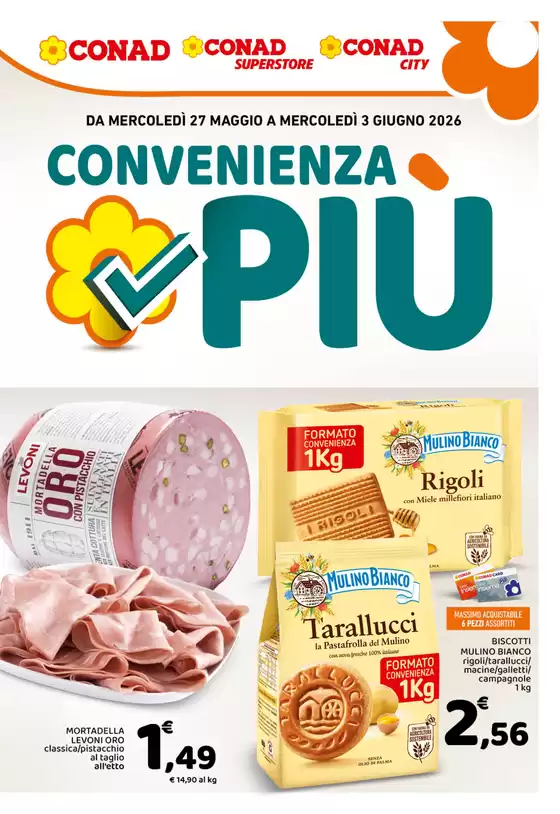 Volantino Conad City | Convenienza Più | 2026-05-27T00:00:00.000Z - 2026-06-03T00:00:00.000Z