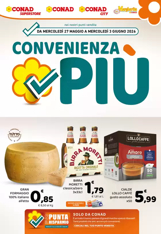 Volantino Conad City | Convenienza Più | 2026-05-27T00:00:00.000Z - 2026-06-03T00:00:00.000Z