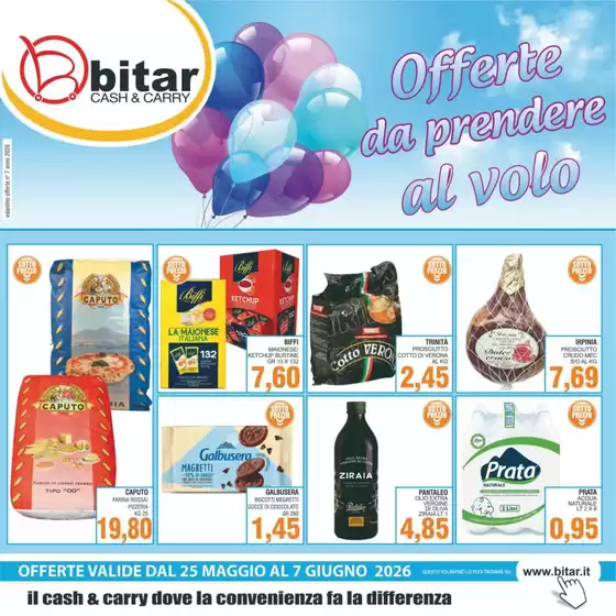 Volantino Bitar | Offerte da prendere al volo | 2026-05-25T00:00:00.000Z - 2026-06-07T00:00:00.000Z