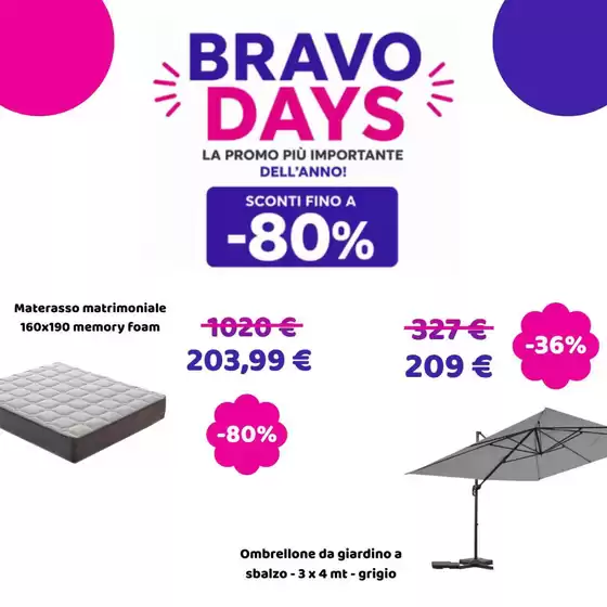 Volantino | Bravo days | 2026-05-25T00:00:00.000Z - 2026-05-31T00:00:00.000Z