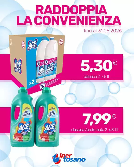 Volantino Iper Tosano | Raddopia la convenienza | 2026-05-25T00:00:00.000Z - 2026-05-31T00:00:00.000Z