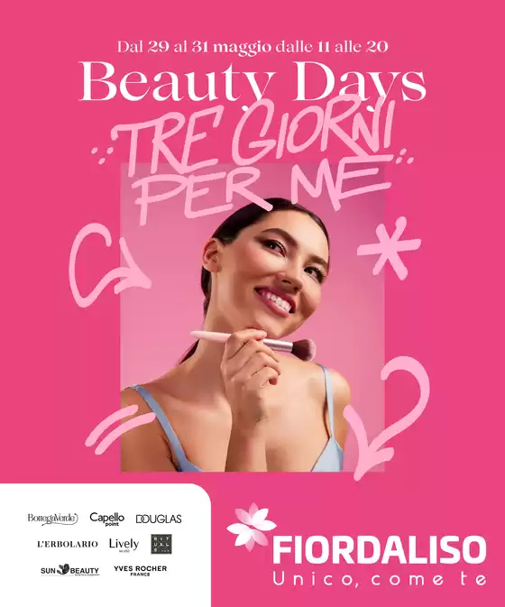 Volantino Centro Fiordaliso | Beauty Days. | 2026-05-22T00:00:00.000Z - 2026-05-31T00:00:00.000Z