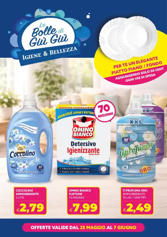 Volantino Le Bolle di Giù Giù | Offerte valide dal 25 maggio al 7 giugno | 2026-05-25T00:00:00.000Z - 2026-06-07T00:00:00.000Z