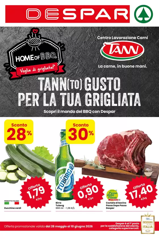Volantino Despar | Dal 28 Maggio al 10 Giugno | 2026-05-28T00:00:00.000Z - 2026-06-10T00:00:00.000Z