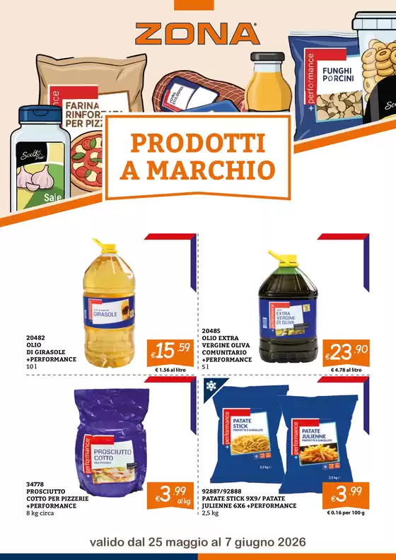 Volantino ZONA | Zona per te! Prodotti a marchio | 2026-05-25T00:00:00.000Z - 2026-06-07T00:00:00.000Z