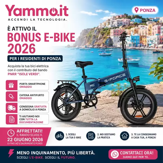 Volantino Yammo | Bonus e-bike 2026 | 2026-05-26T00:00:00.000Z - 2026-06-22T00:00:00.000Z