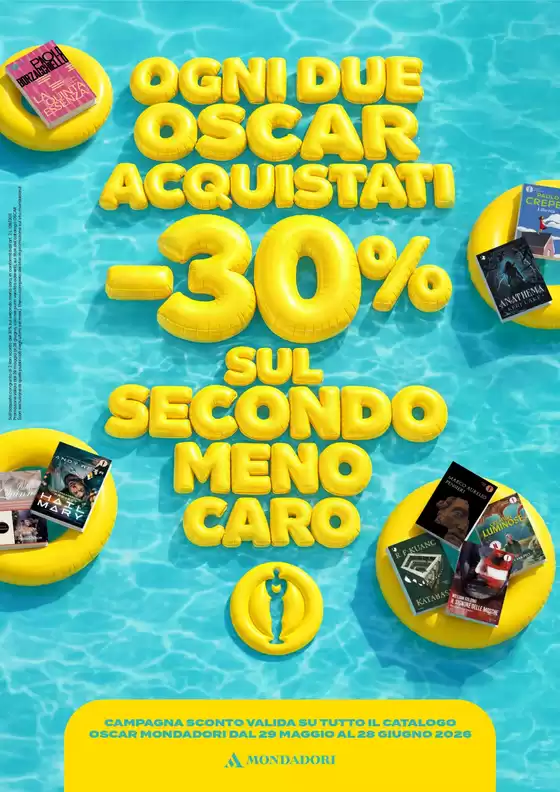 Volantino Ubik | Ogni due oscar acquistati -30% | 2026-05-29T00:00:00.000Z - 2026-06-28T00:00:00.000Z