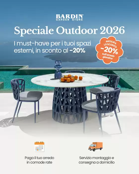 Volantino Bardin Garden Store | Speciale outdoor 2026 | 2026-05-26T00:00:00.000Z - 2026-06-30T00:00:00.000Z
