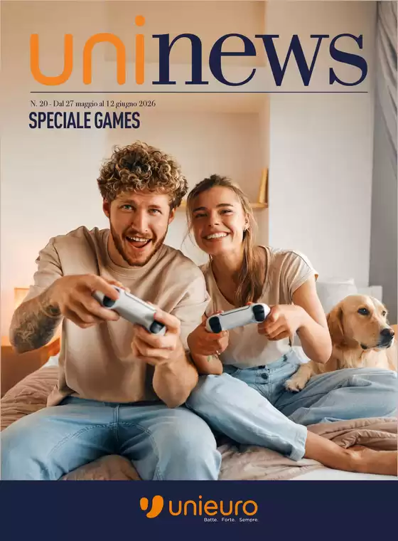 Volantino Unieuro a San Benedetto del Tronto | Speciale Games da Unieuro! | 2026-05-27T00:00:00.000Z - 2026-06-12T00:00:00.000Z