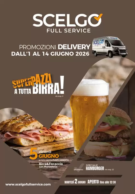 Volantino Scelgo | Super pazzi a tutta birra! | 2026-06-01T00:00:00.000Z - 2026-06-14T00:00:00.000Z