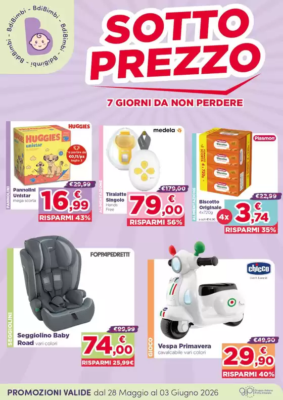 Volantino B di Bimbi a Caserta | Vol BDB SottoPrezzo26 | 2026-05-28T00:00:00.000Z - 2026-06-03T00:00:00.000Z