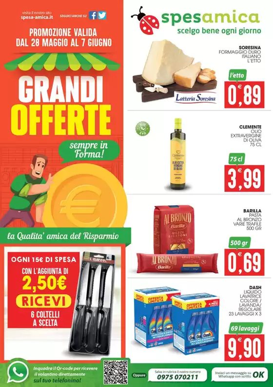 Volantino Spesamica a Cassina de' Pecchi | Grandi offerte | 2026-05-28T00:00:00.000Z - 2026-06-07T00:00:00.000Z