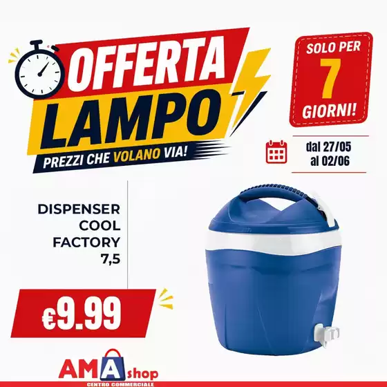 Volantino Amashop a Rivolta d'Adda | Offerte lampo | 2026-05-27T00:00:00.000Z - 2026-06-02T00:00:00.000Z