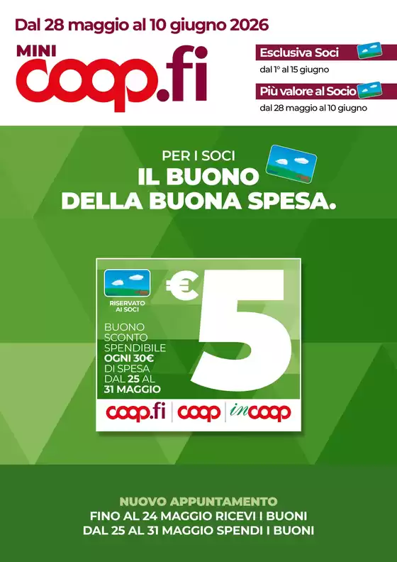Volantino Coop a Prato | Dal 28 maggio al 10 giugno 2026 | 2026-05-28T00:00:00.000Z - 2026-06-10T00:00:00.000Z
