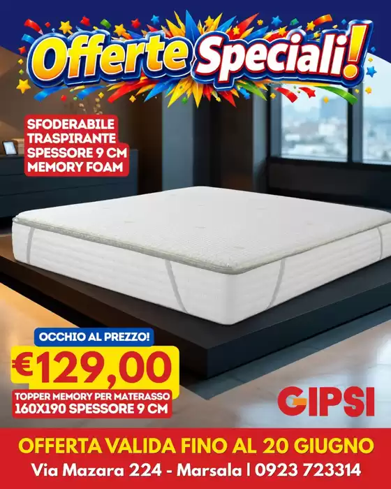 Volantino Gipsi a Volla | Offerte Speciali | 2026-05-27T00:00:00.000Z - 2026-06-20T00:00:00.000Z