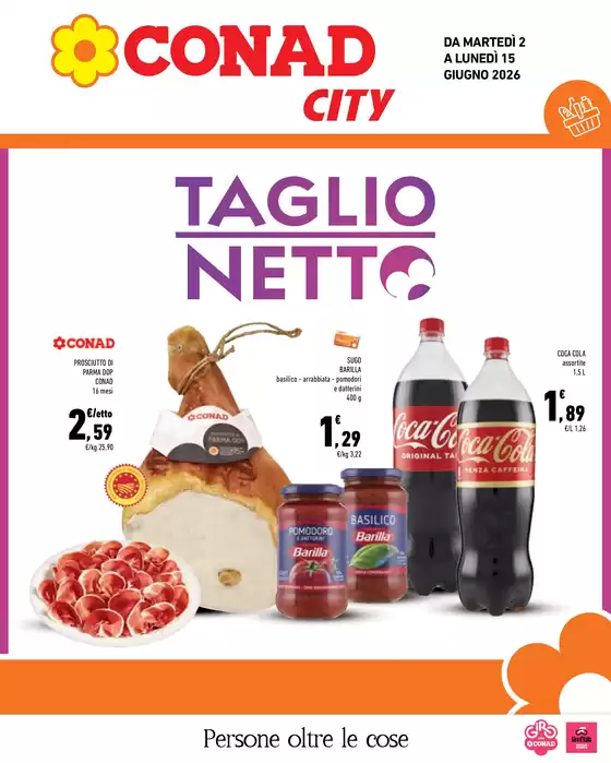 Volantino Conad City | TAGLIO NETTO | 2026-06-02T00:00:00.000Z - 2026-06-15T00:00:00.000Z