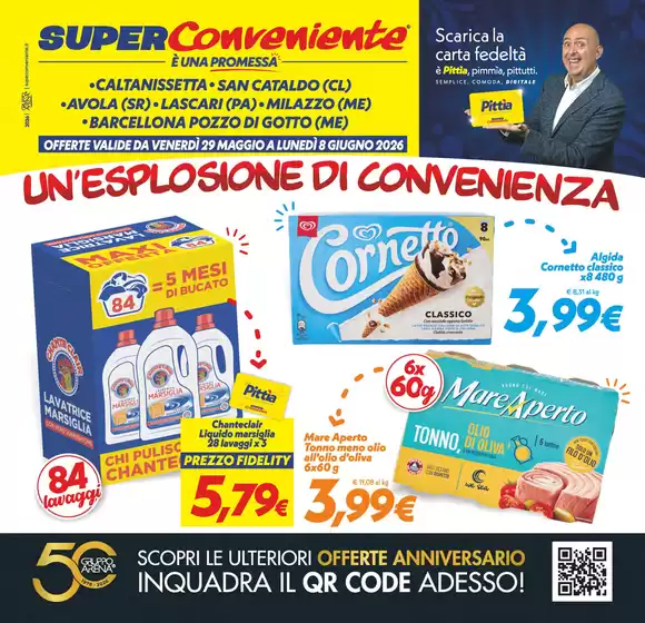 Volantino SuperConveniente a Resuttano | UN'ESPLOSIONE DI CONVENIENZA | 2026-05-29T00:00:00.000Z - 2026-06-08T00:00:00.000Z