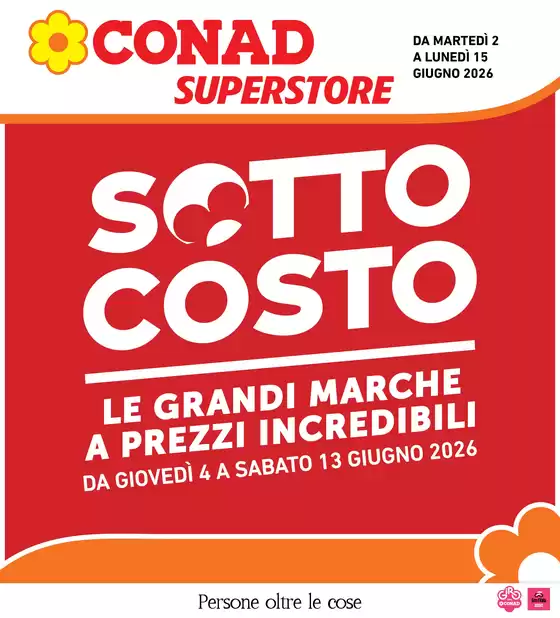 Volantino Conad Superstore | SOTTOCOSTO | 2026-06-02T00:00:00.000Z - 2026-06-15T00:00:00.000Z