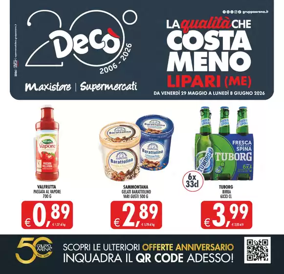 Volantino Decò | LA QUALITÀ CHE COSTA MENO | 2026-05-29T00:00:00.000Z - 2026-06-08T00:00:00.000Z