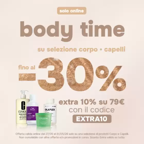 Volantino Beauty Star | Body time | 2026-05-27T00:00:00.000Z - 2026-05-31T00:00:00.000Z