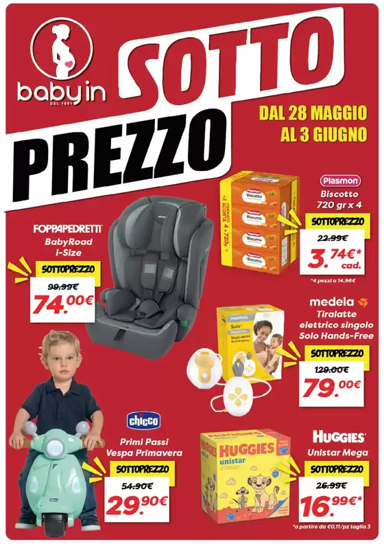 Volantino Baby In | Sotto prezzo | 2026-05-28T00:00:00.000Z - 2026-06-03T00:00:00.000Z