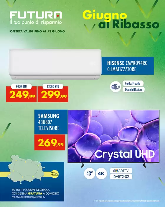 Volantino Futura Elettronica a Castelnovo ne' Monti | Giugno al ribasso | 2026-05-28T00:00:00.000Z - 2026-06-13T00:00:00.000Z