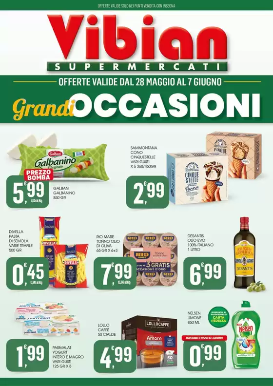 Volantino Vibian a Casina | Grandi occasioni | 2026-05-28T00:00:00.000Z - 2026-06-07T00:00:00.000Z