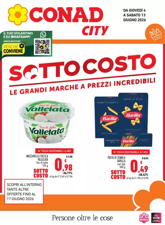 Volantino Conad City | Sottocosto | 2026-06-04T00:00:00.000Z - 2026-06-17T00:00:00.000Z