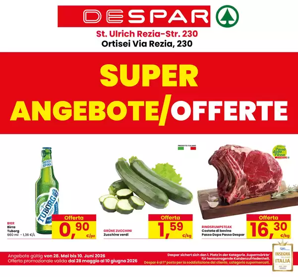 Volantino Despar | Super offerte | 2026-05-28T00:00:00.000Z - 2026-06-10T00:00:00.000Z