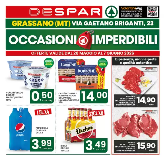 Volantino Despar a Ferrandina | Occasioni imperdibili | 2026-05-28T00:00:00.000Z - 2026-06-07T00:00:00.000Z