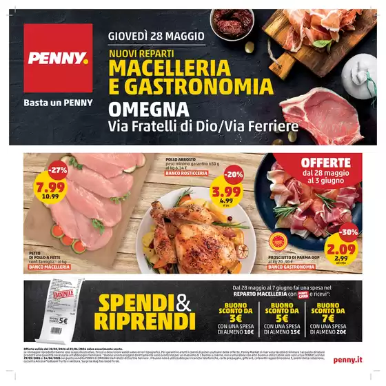 Volantino PENNY a Seclì | Nuovi reparti | 2026-05-28T00:00:00.000Z - 2026-06-03T00:00:00.000Z