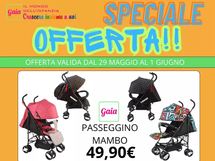 Volantino Sanitaria Gaia | Le migliori offerte e sconti | 2026-05-29T00:00:00.000Z - 2026-06-01T00:00:00.000Z