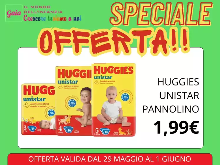 Volantino Sanitaria Gaia | Speciale offerta!! | 2026-05-29T00:00:00.000Z - 2026-06-01T00:00:00.000Z