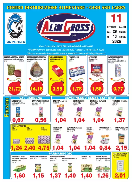 Volantino Alimgross | OFFERTE VALIDE DAL 29 MAGGIO AL 13 GIUGNO 2026 | 2026-05-29T00:00:00.000Z - 2026-06-13T00:00:00.000Z
