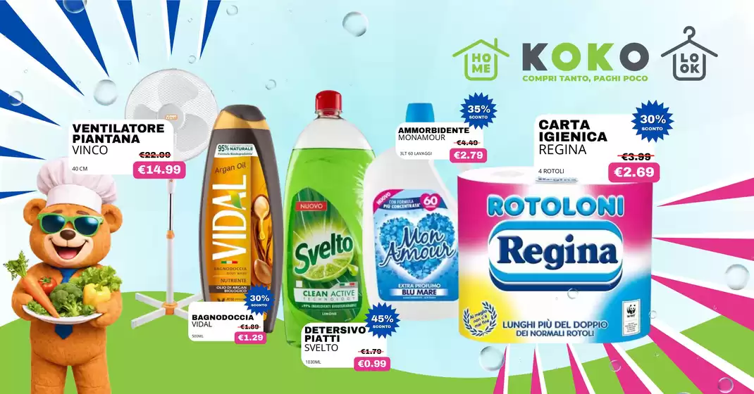 Volantino KOKO Emporio a Savigliano | Offerta al costo | 2026-06-05T00:00:00.000Z - 2026-06-17T00:00:00.000Z