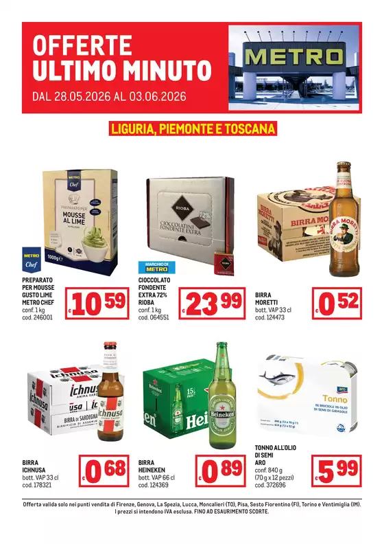 Volantino Metro | Offerte Ultimo Minuto - AREA 2 | 2026-05-29T00:00:00.000Z - 2026-06-03T00:00:00.000Z