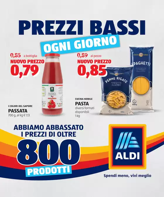 Volantino Aldi a Zogno | Prezzi bassi ogni giorno | 2026-06-08T00:00:00.000Z - 2026-06-14T00:00:00.000Z