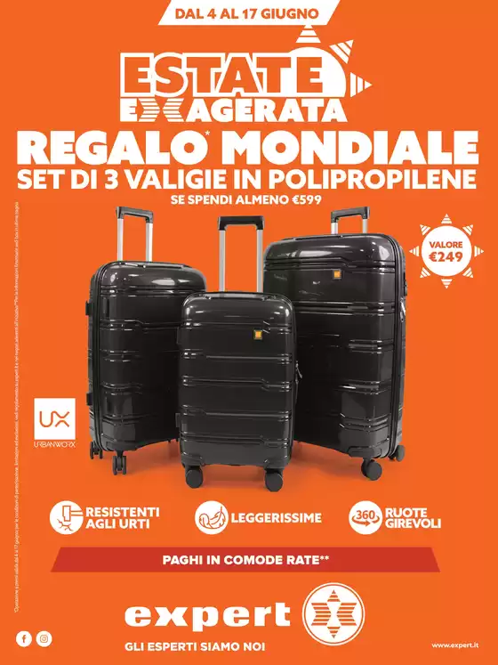Volantino Expert a Chiari | Estate Exagerata | 2026-06-04T00:00:00.000Z - 2026-06-17T00:00:00.000Z