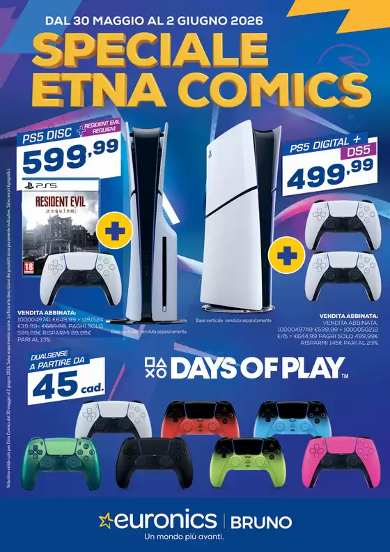 Volantino Euronics | ETNACOMICS 2026 | 2026-06-01T00:00:00.000Z - 2026-06-02T00:00:00.000Z