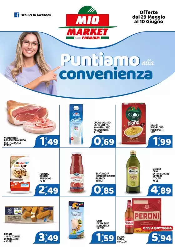 Volantino Mio Market | Puntiamo alla convenienza | 2026-05-29T00:00:00.000Z - 2026-06-10T00:00:00.000Z