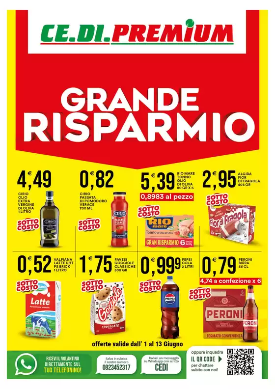 Volantino Premium Cash&Carry | Grande risparmio | 2026-06-01T00:00:00.000Z - 2026-06-13T00:00:00.000Z
