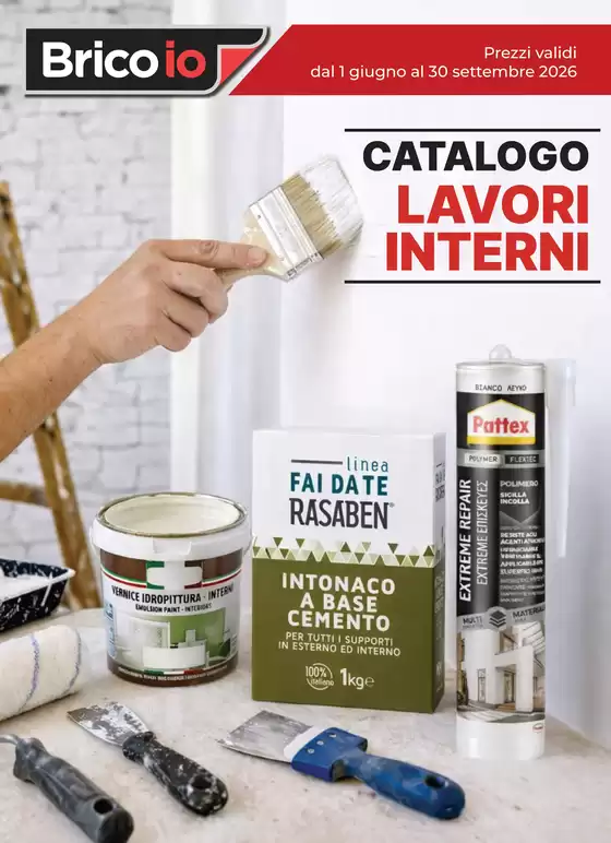 Volantino Bricoio | Catalogo Lavori Interni 2026 | 2026-06-01T00:00:00.000Z - 2026-09-30T00:00:00.000Z