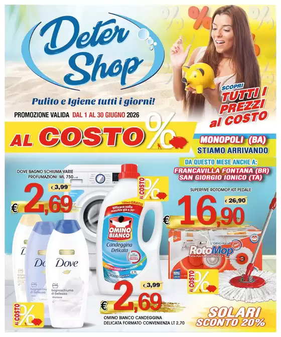 Volantino Deter Shop | Al costo | 2026-06-01T00:00:00.000Z - 2026-06-30T00:00:00.000Z