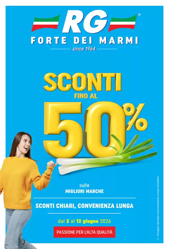Volantino RG Supermarket | Sconti fino al 50% | 2026-06-03T00:00:00.000Z - 2026-06-12T00:00:00.000Z