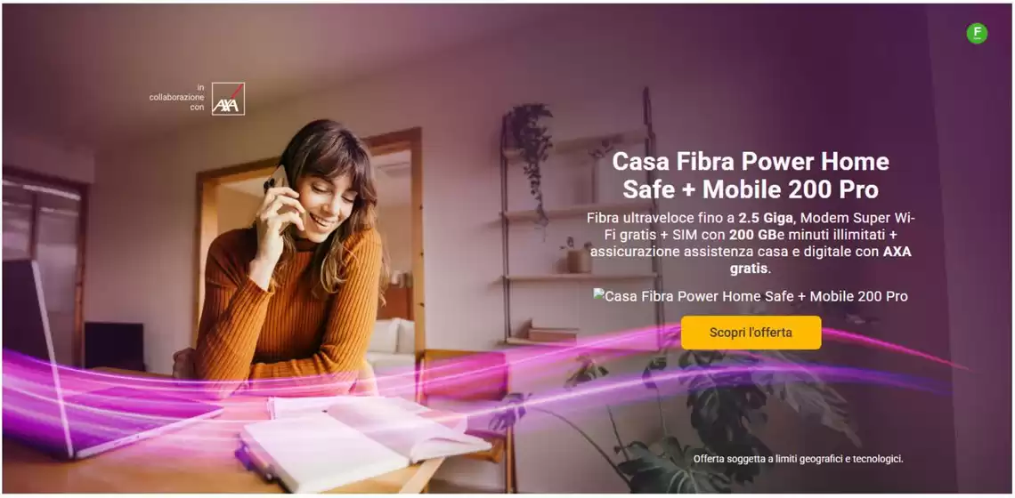 Volantino Tiscali Casa | Casa Fibra Power Home Safe + Mobile 200 Pro | 2026-06-01T00:00:00.000Z - 2026-06-30T00:00:00.000Z
