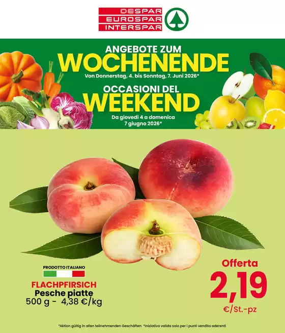 Volantino Despar | Occasioni del weekend | 2026-06-04T00:00:00.000Z - 2026-06-07T00:00:00.000Z
