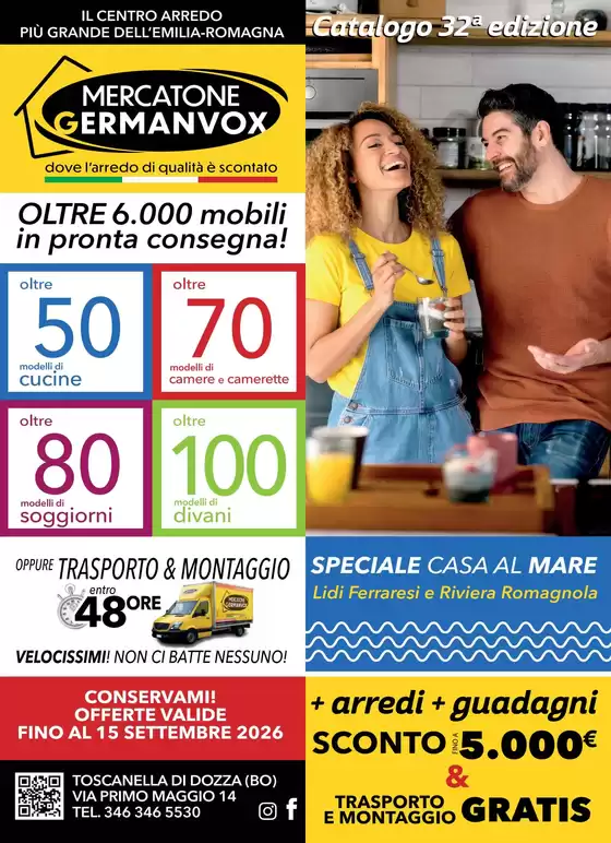 Volantino Mercatone Germanvox | Catalogo 32a edizione | 2026-06-01T00:00:00.000Z - 2026-09-15T00:00:00.000Z